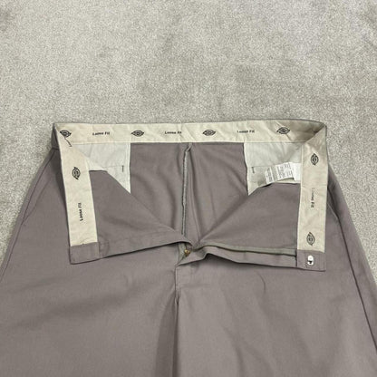 Dickies extra baggy chino shorts carpenter grey Surf style skater shorts long wide leg festival