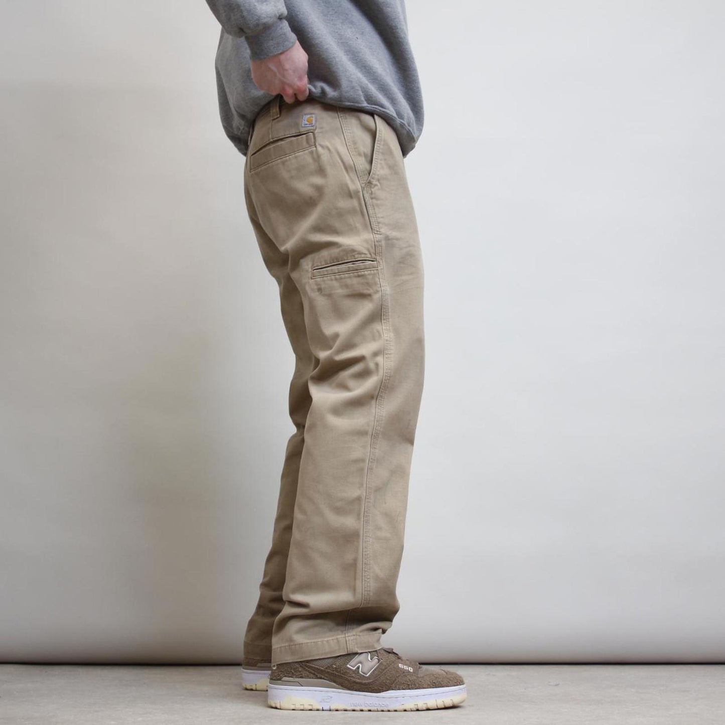 Carhartt carpenter pants W33L30 tan relaxed 90s style cargos