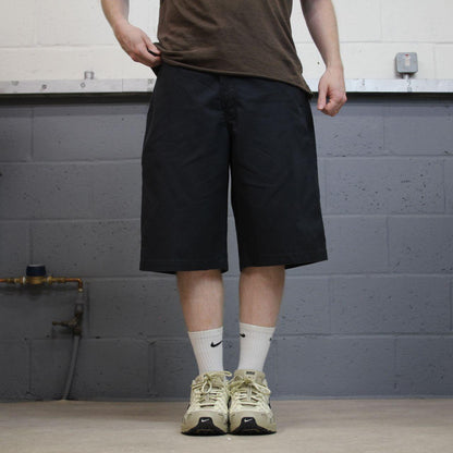 Dickies carpenter chino shorts relaxed black Chino style skater shorts loose leg festival