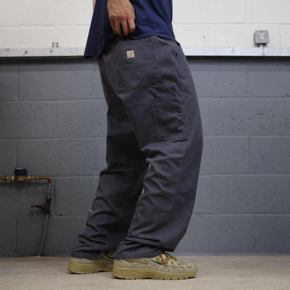 Y2K Carhartt carpenters jeans womens navy grey Loose original fit cargo workwear pants