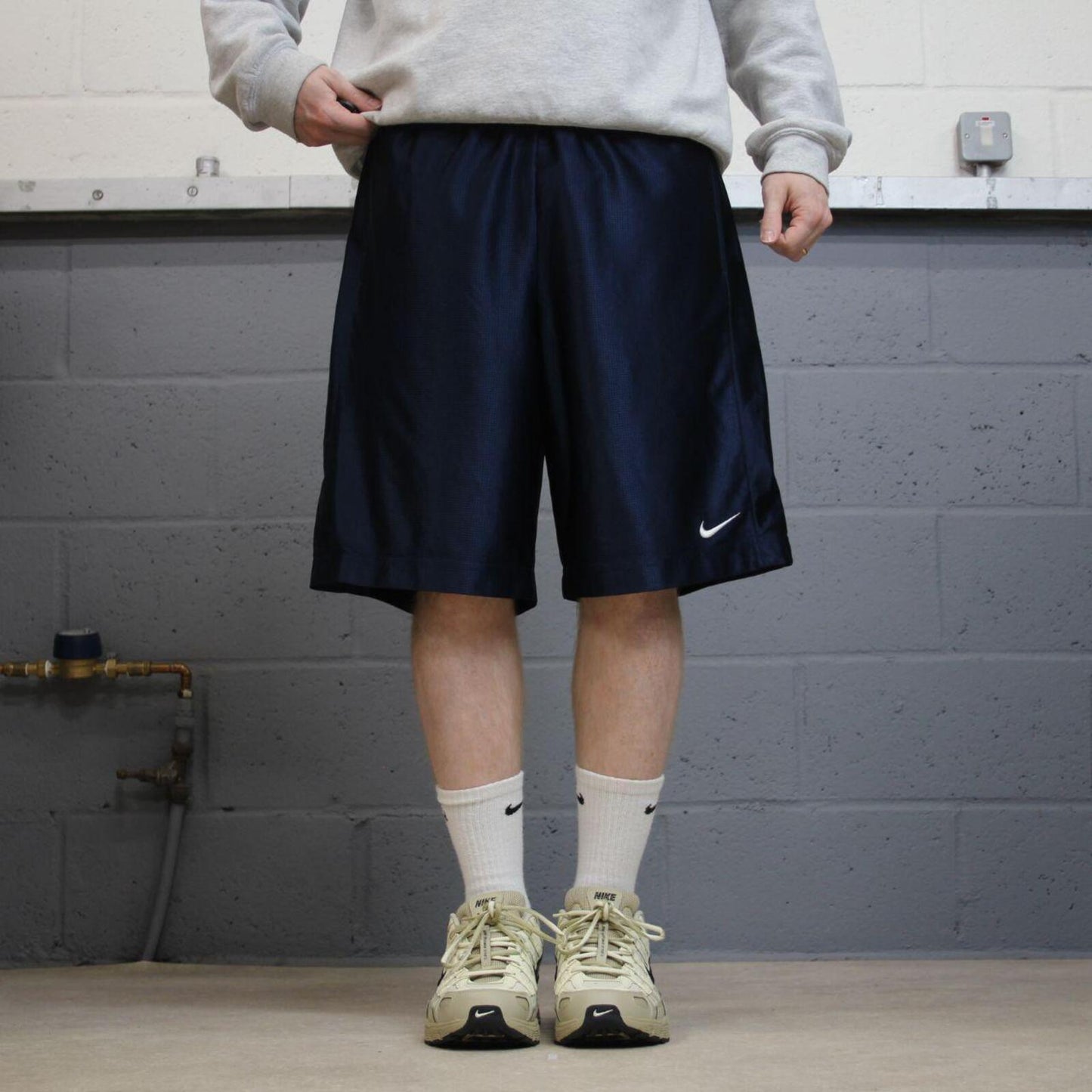Nike Basketball sports shorts y2k navy Casual style comfy loose floaty summer gym shorts