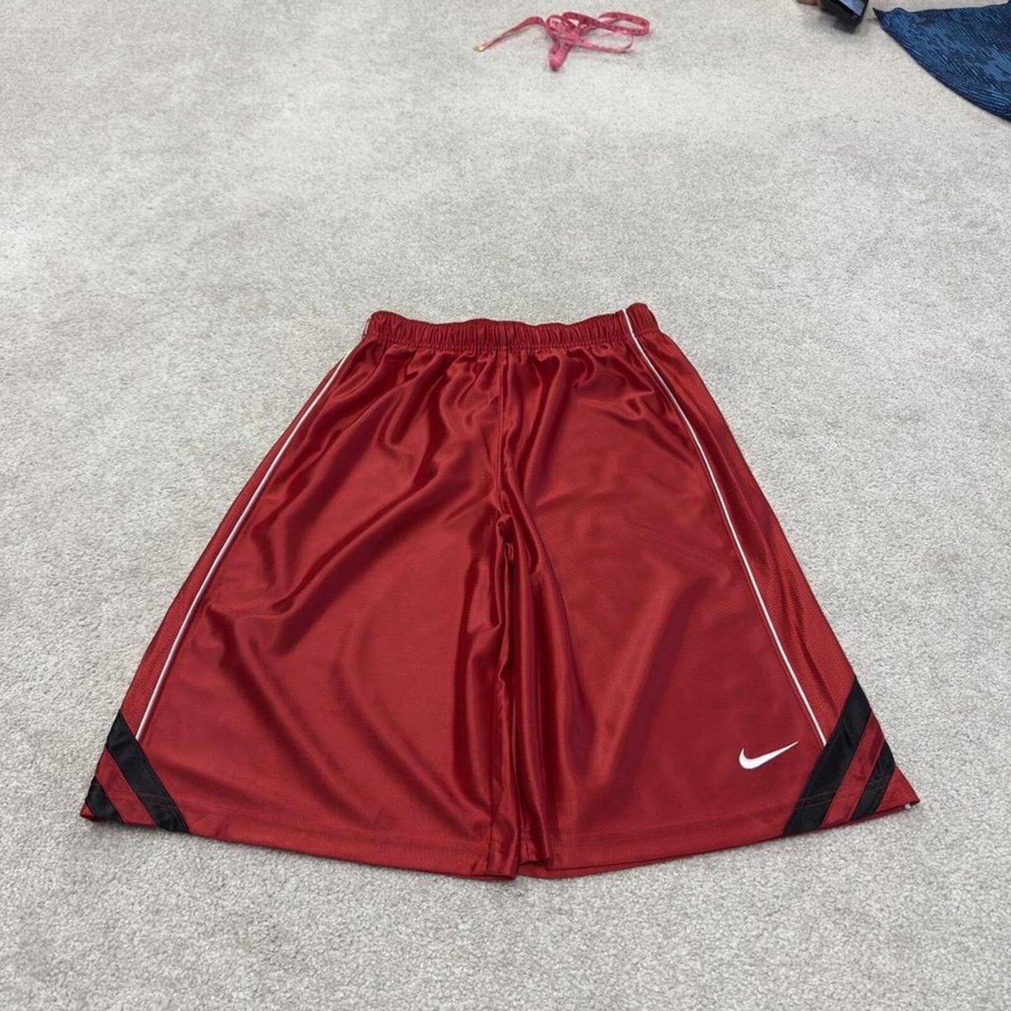 Nike sports shorts y2k loose red Basketball style comfy loose floaty summer gym shorts