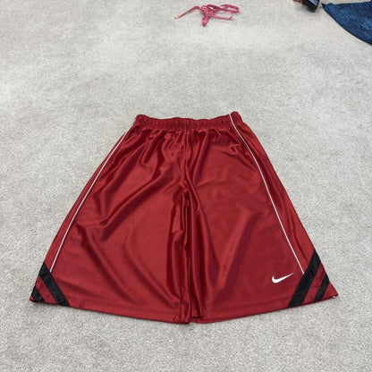 Nike sports shorts y2k loose red Basketball style comfy loose floaty summer gym shorts