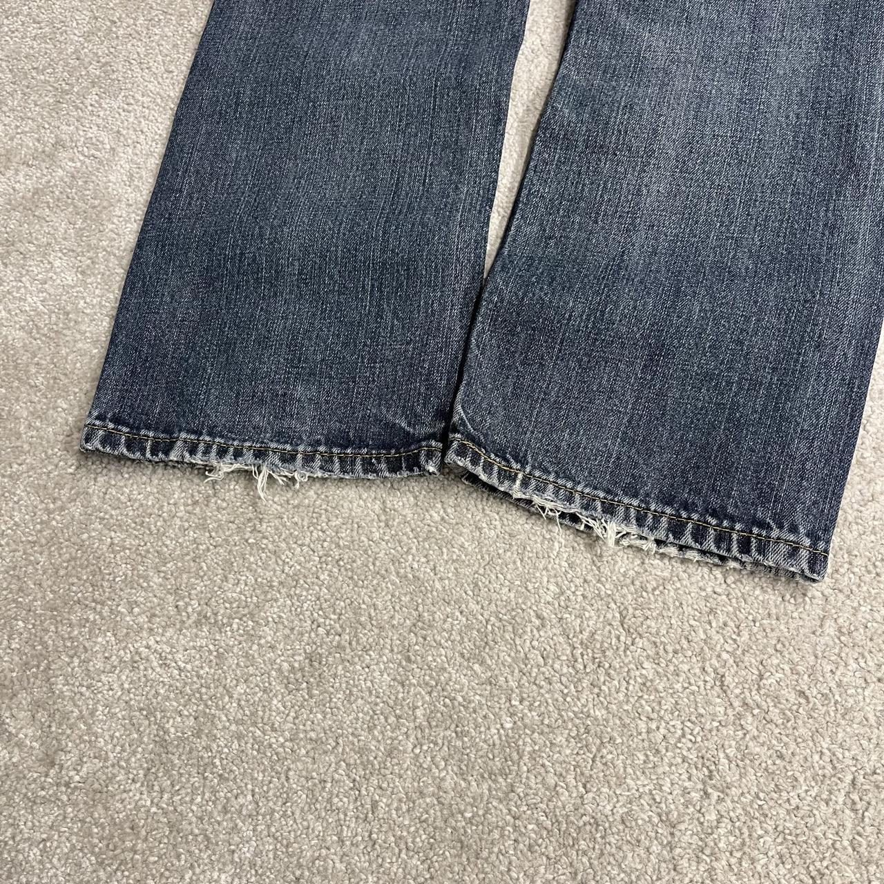 Levi's 505 straight fit jeans y2k blue Regular straight leg denim pants red tab logo