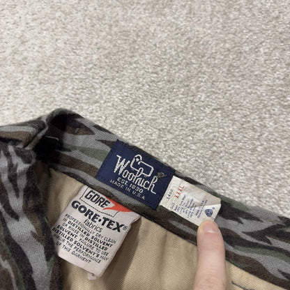 Vintage Realtree baggy camo pants XXXL grey Goretex Woolrich waterproof trousers