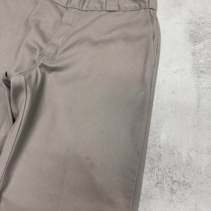 Dickies y2k chino Pants W36 L30 grey mens Loose fitting chino style skate pants