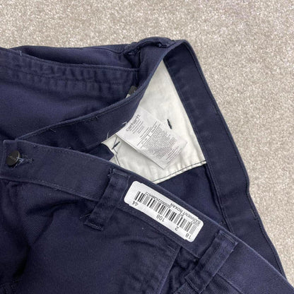 Y2K vintage Carhartt pants loose fit navy Skate style work pants CAT 2 fire resistant