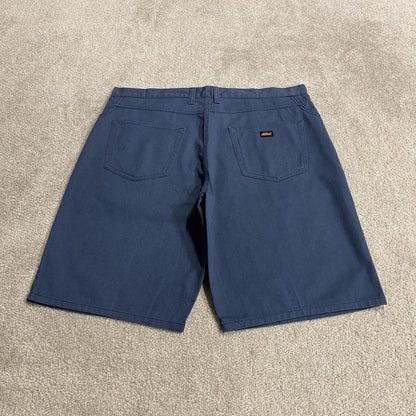 Dickies baggy chino shorts y2k blue Loose skate style summer festival shorts