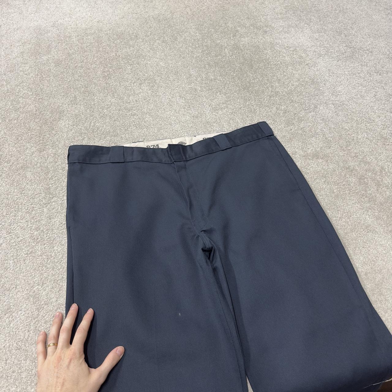 Dickies 874 pants navy original fit W42L28 Twill chino style skate work trousers
