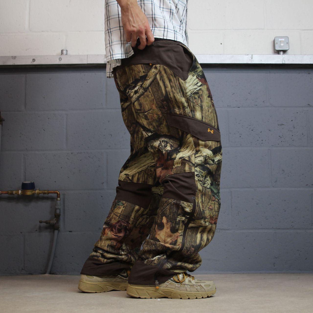 Under Armour camo cargo pants green Breakup infinity Realtree fleece camouflage trousers