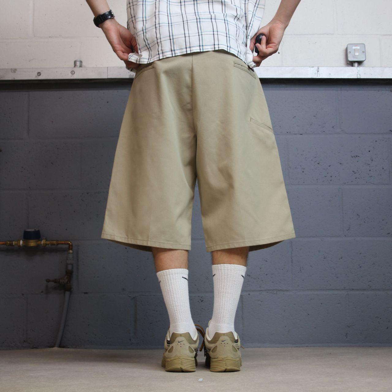 Dickies baggy chino shorts carpenter khaki Twill chino skater style shorts loose cargo