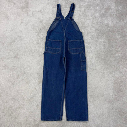 Vintage Key dungarees W38L30 blue mens denim overalls