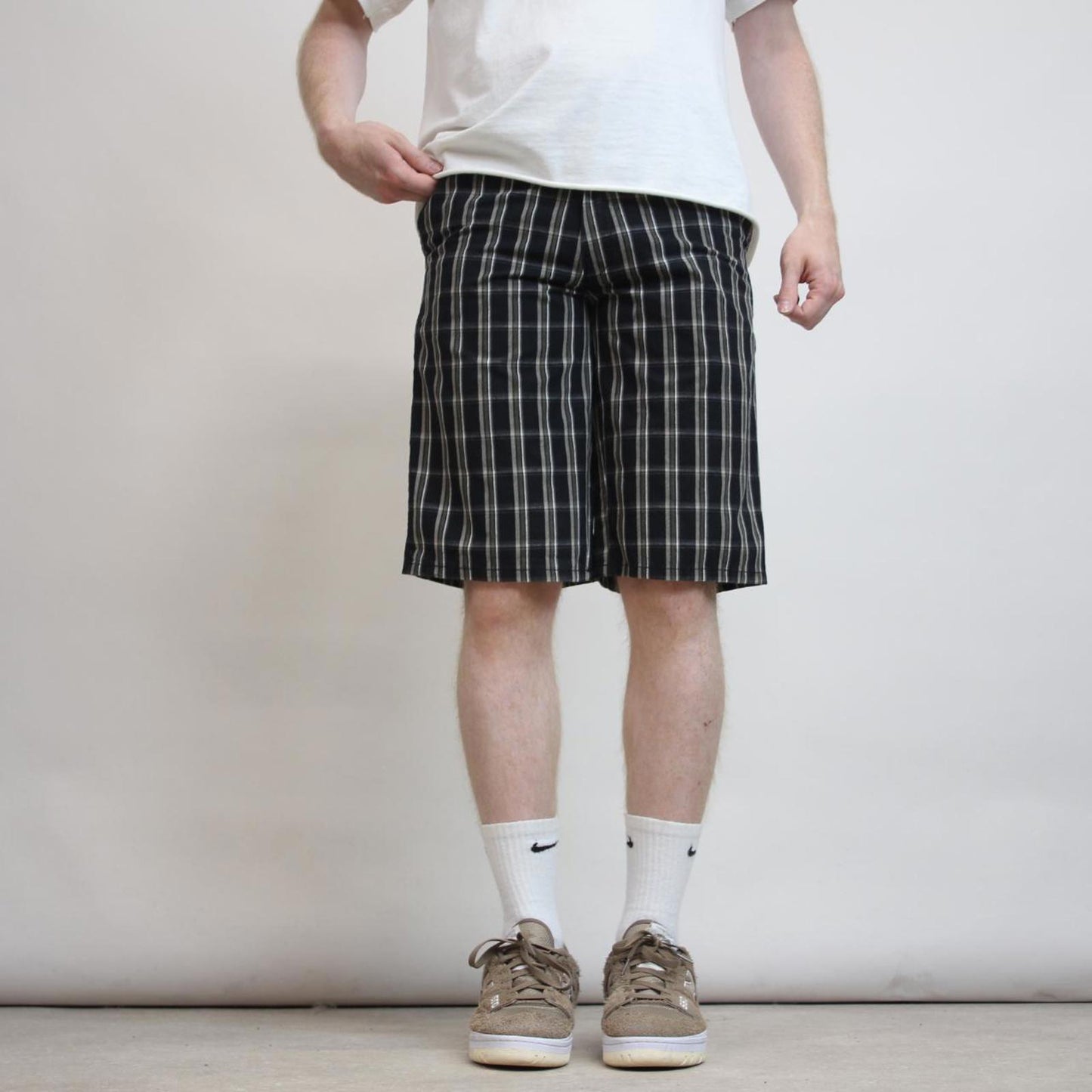 Checkered Dickies carpenter shorts W30