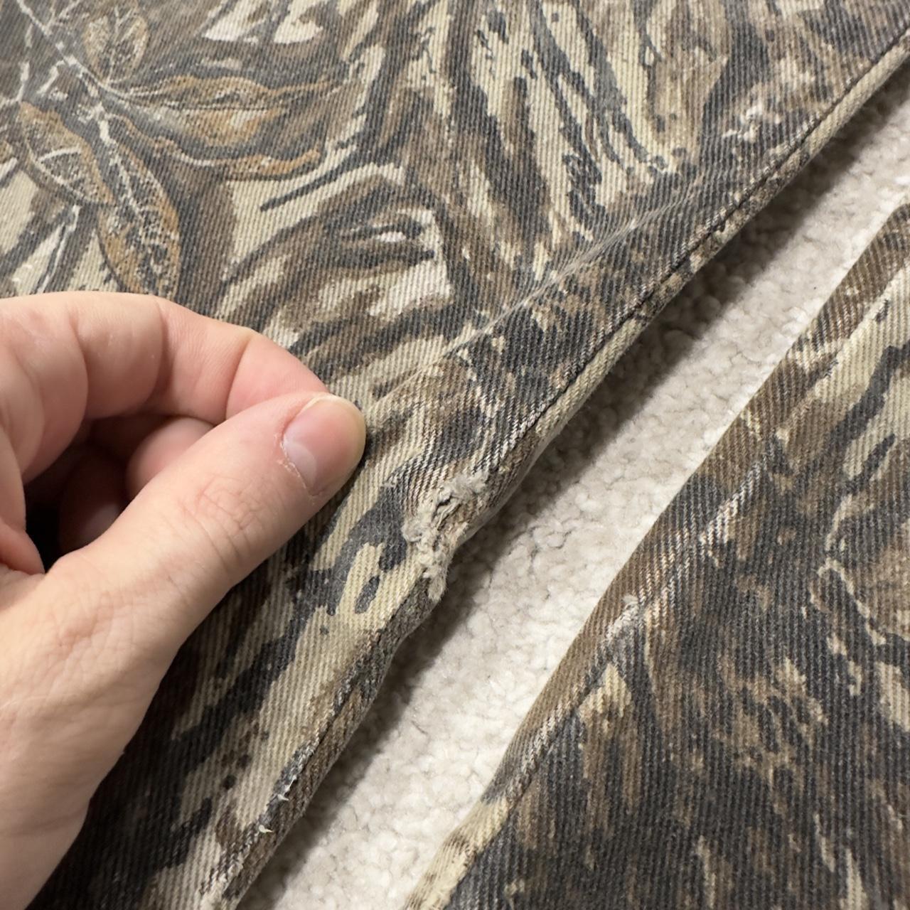 Vintage Duxbak Realtree camo jeans W36L31 khaki 5 pocket loose leg camouflage hunting style pants
