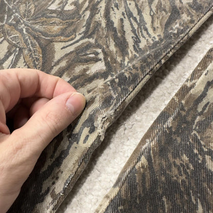 Vintage Duxbak Realtree camo jeans W36L31 khaki 5 pocket loose leg camouflage hunting style pants
