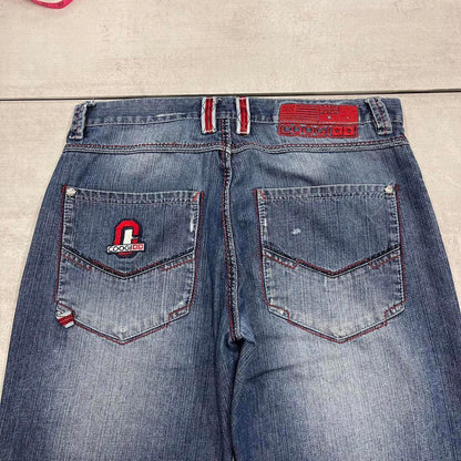 Blue embroidered Coogi jeans W36 L34