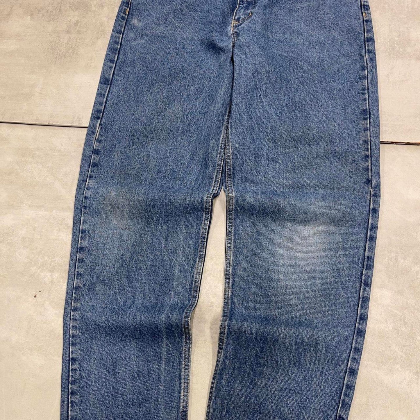 Blue Denim Carhartt jeans W36L34 90s style skater loose 5 pocket jeans