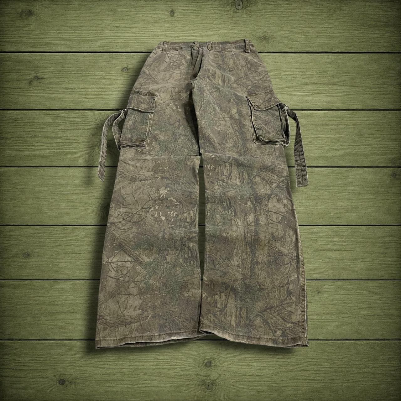 Camo cargo pants y2k utility khaki straight leg Disclosure camouflage combat cargos
