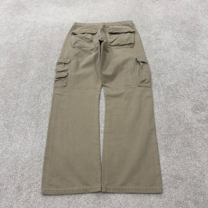 Wrangler cargo pants y2k khaki W32L32 Loose straight leg utility skater work pants